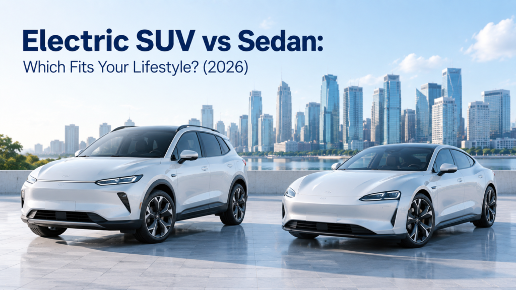 Electric SUV vs Sedan Comparison