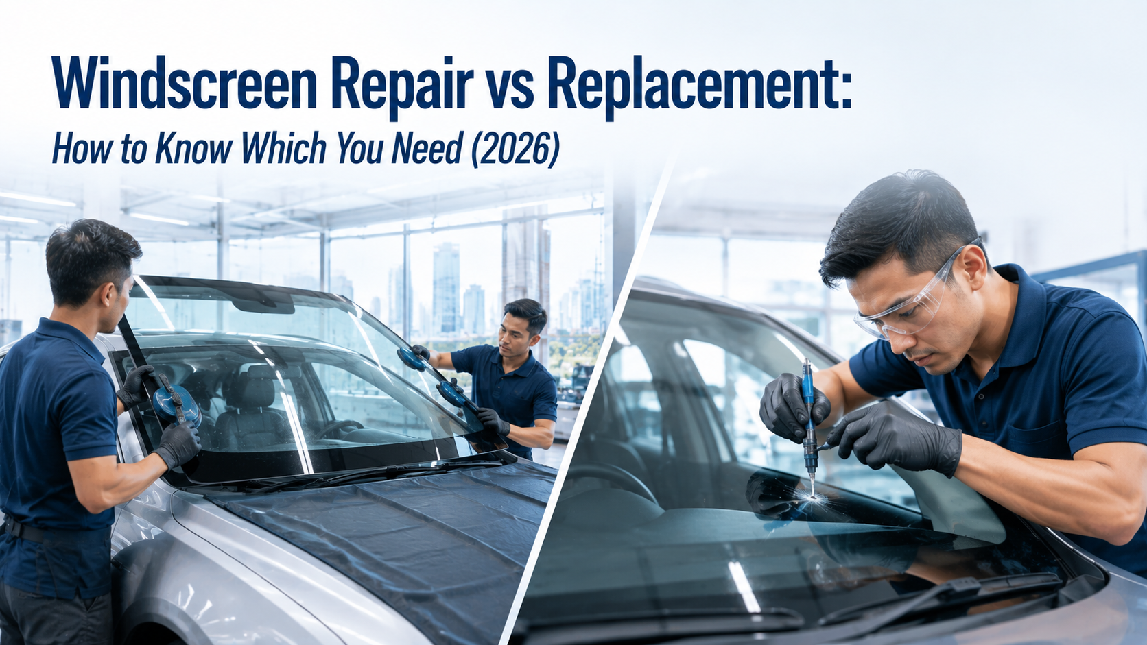 Windscreen Repair vs Replacement: How to Know Which You Need (2026)
