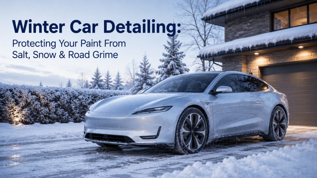 Winter Car Detailing Salt Snow Protection