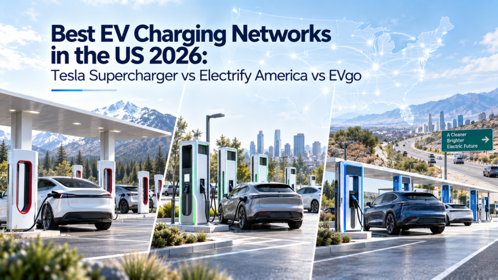 Best EV Charging Networks US 2026