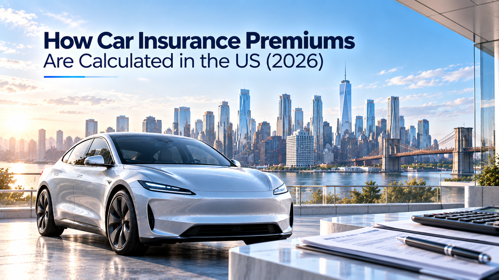 How Car Insurance Premiums Are Calculated in the US (2026)